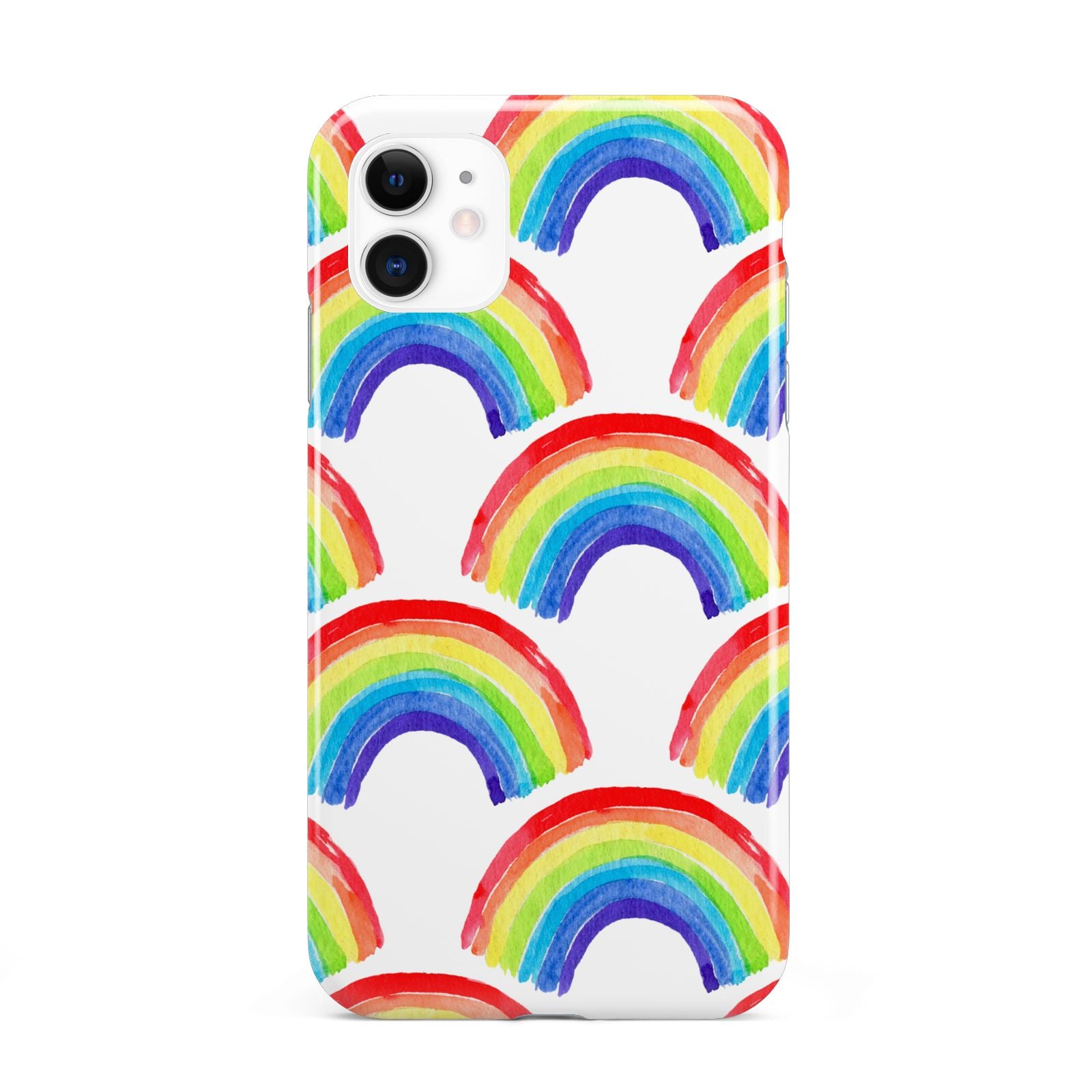 Rainbow iPhone 11 3D Tough Case