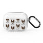 Rat Terrier Icon with Name AirPods Pro Clear Case