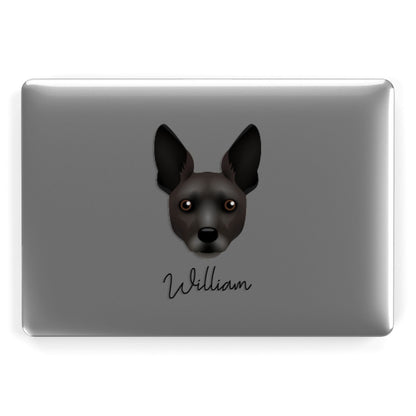 Rat Terrier Personalised Apple MacBook Case