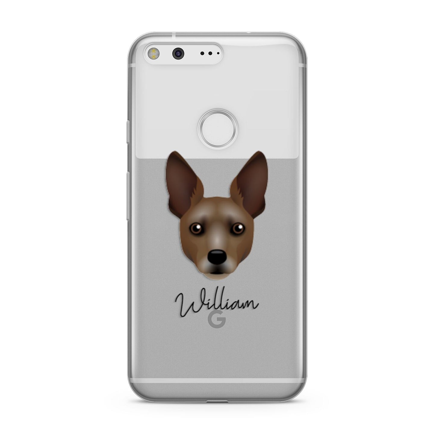 Rat Terrier Personalised Google Pixel Case