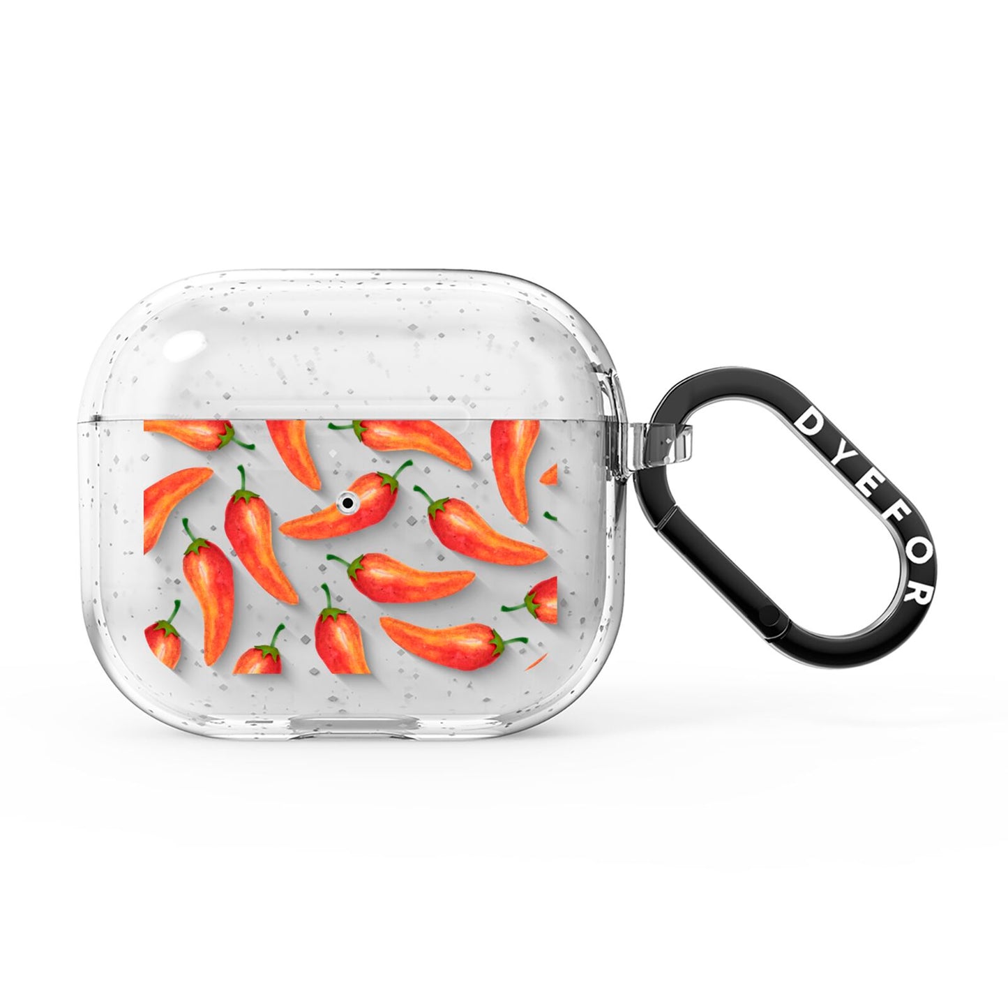 Red Chillies AirPods Glitter Case 3rd Gen