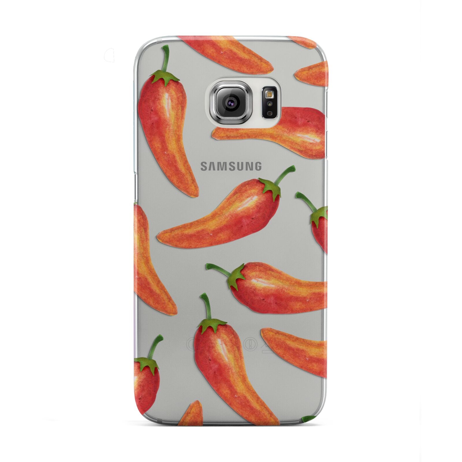 Red Chillies Samsung Galaxy S6 Edge Case