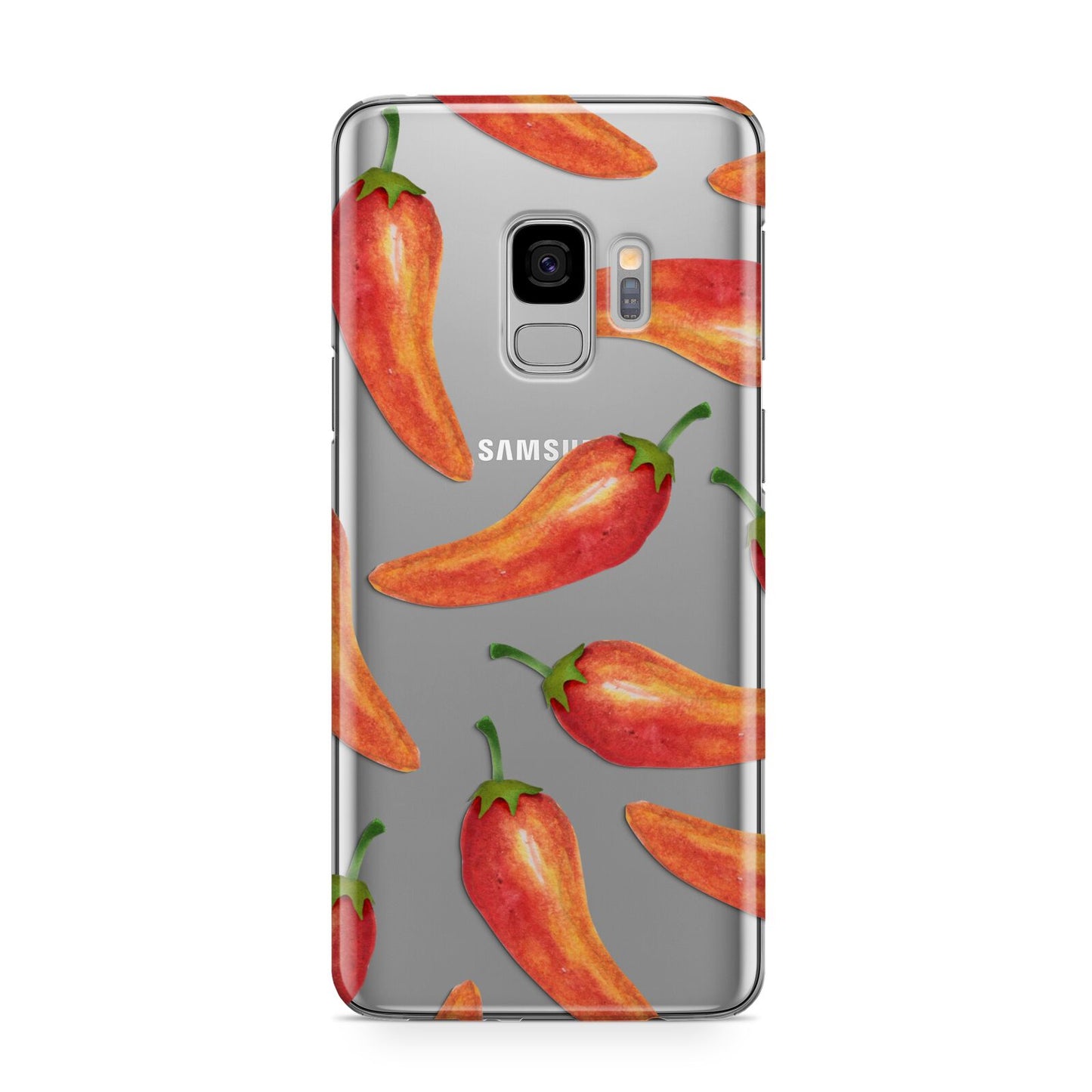 Red Chillies Samsung Galaxy S9 Case