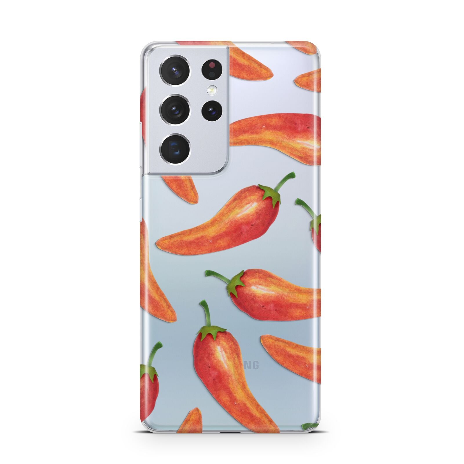 Red Chillies Samsung S21 Ultra Case