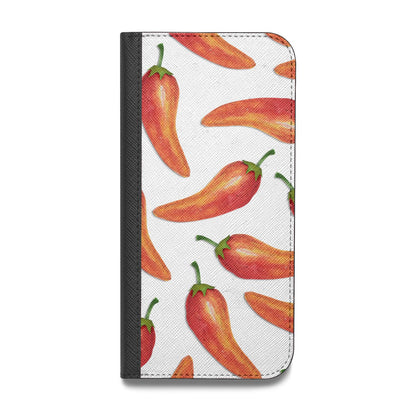 Red Chillies Vegan Leather Flip Samsung Case