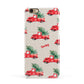 Red Christmas Truck Personalised Apple iPhone 6 3D Snap Case