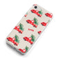 Red Christmas Truck Personalised iPhone 8 Bumper Case on Silver iPhone Alternative Image