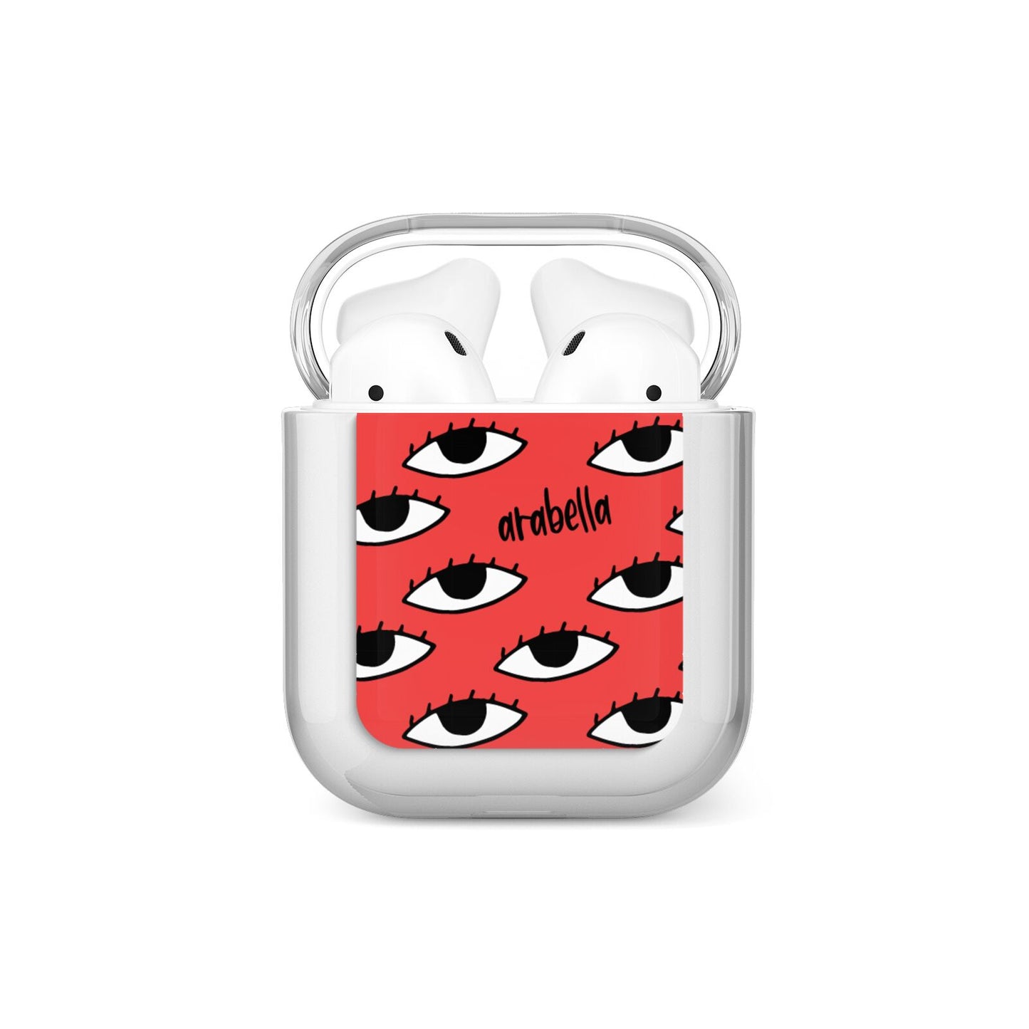 Red Eyes Custom AirPods Case