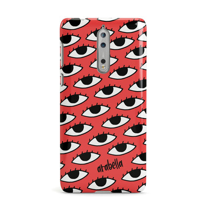 Red Eyes Custom Nokia Case