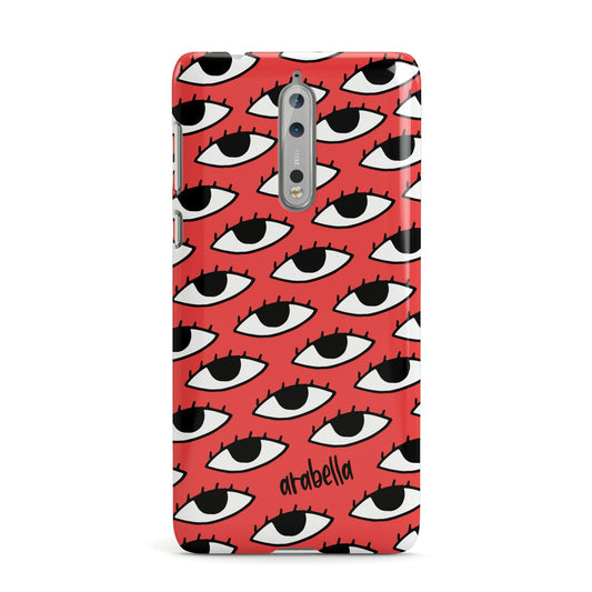 Red Eyes Custom Nokia Case