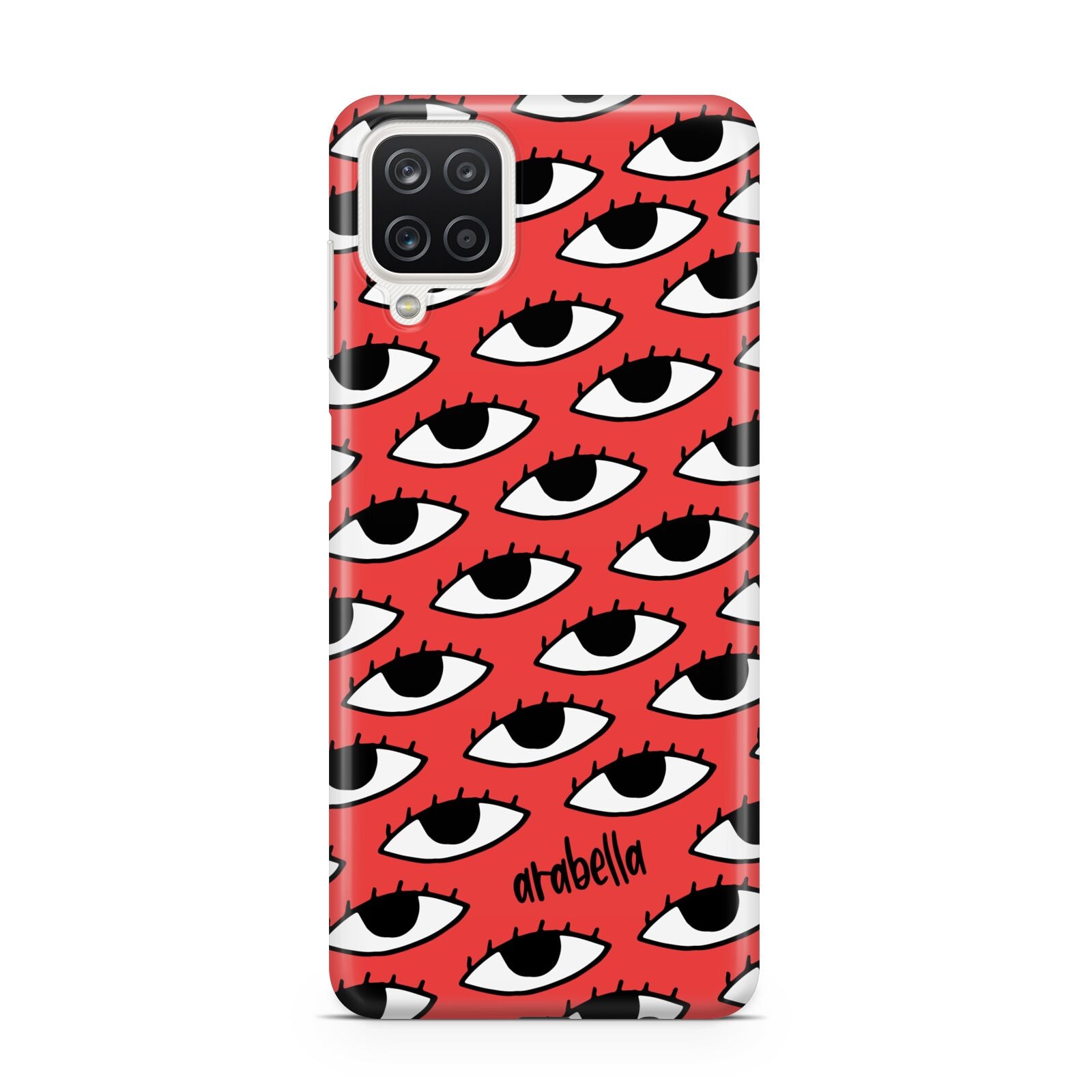 Red Eyes Custom Samsung A12 Case