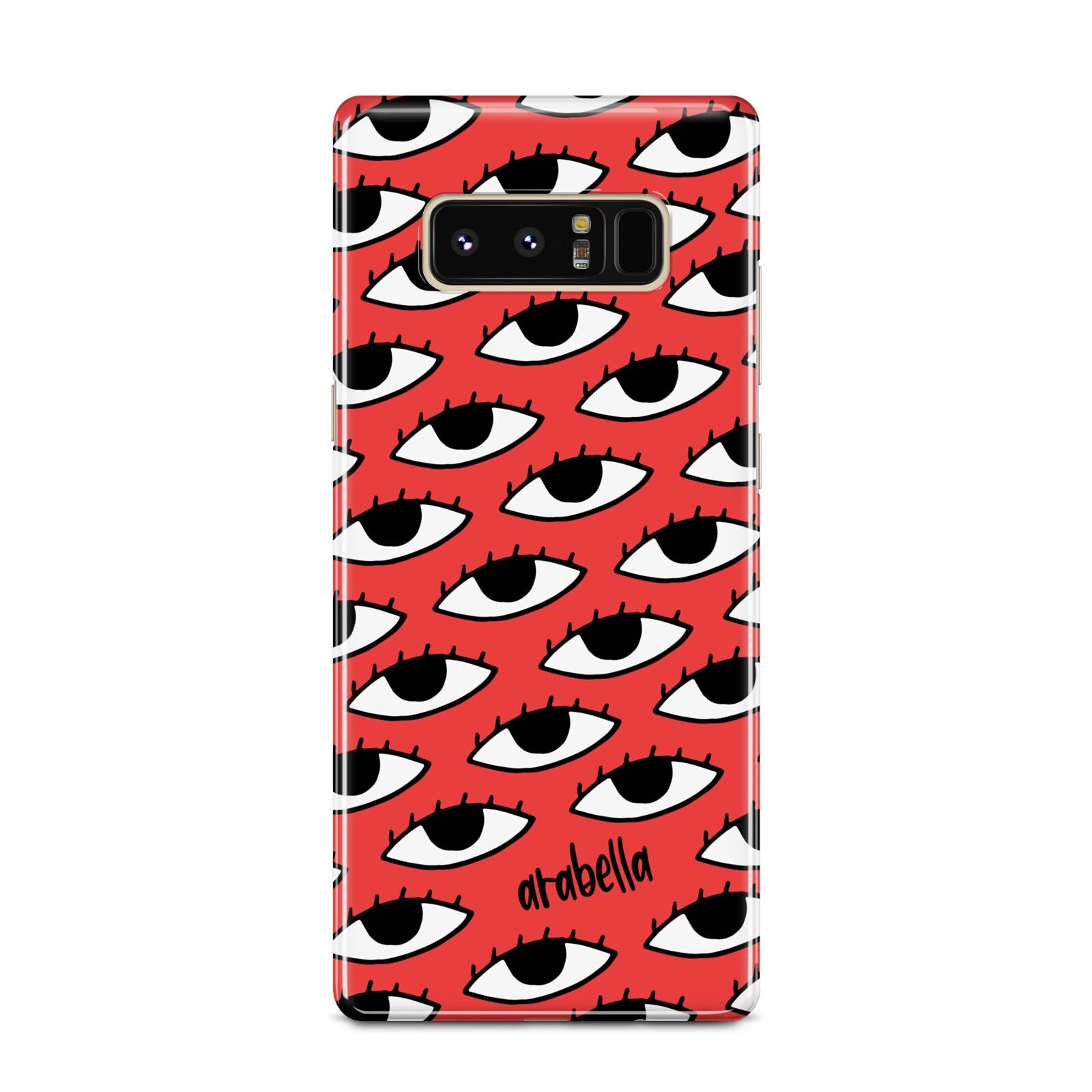 Red Eyes Custom Samsung Galaxy Note 8 Case