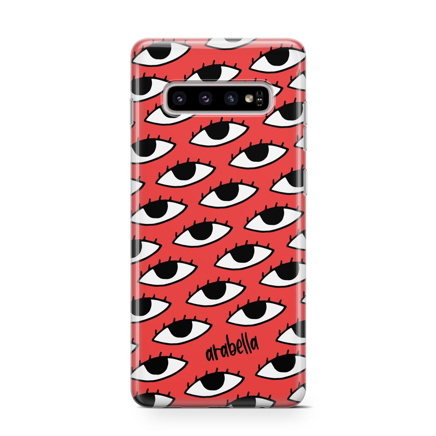 Red Eyes Custom Samsung Galaxy S10 Case