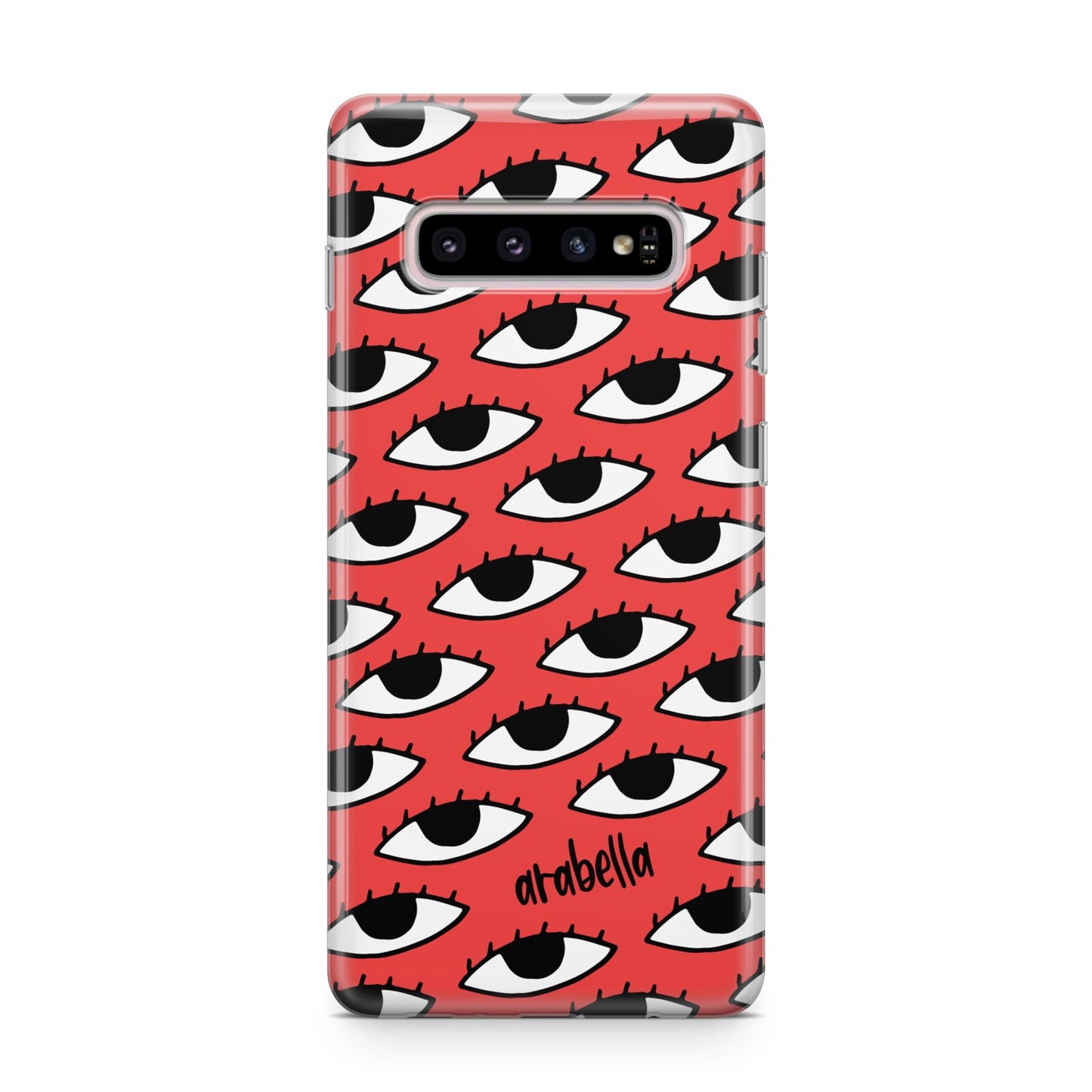 Red Eyes Custom Samsung Galaxy S10 Plus Case