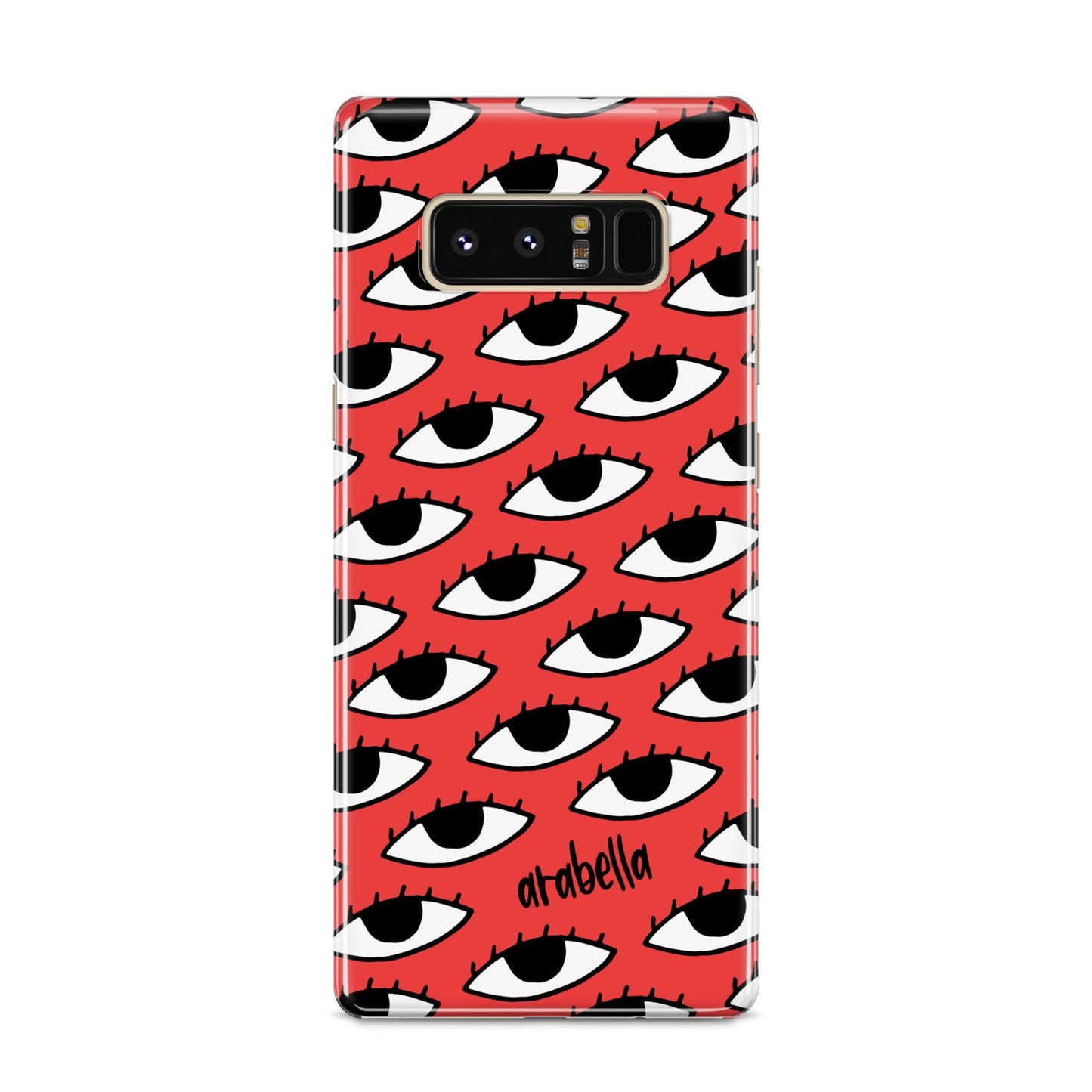 Red Eyes Custom Samsung Galaxy S8 Case