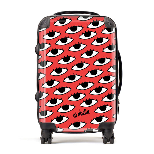 Red Eyes Custom Suitcase