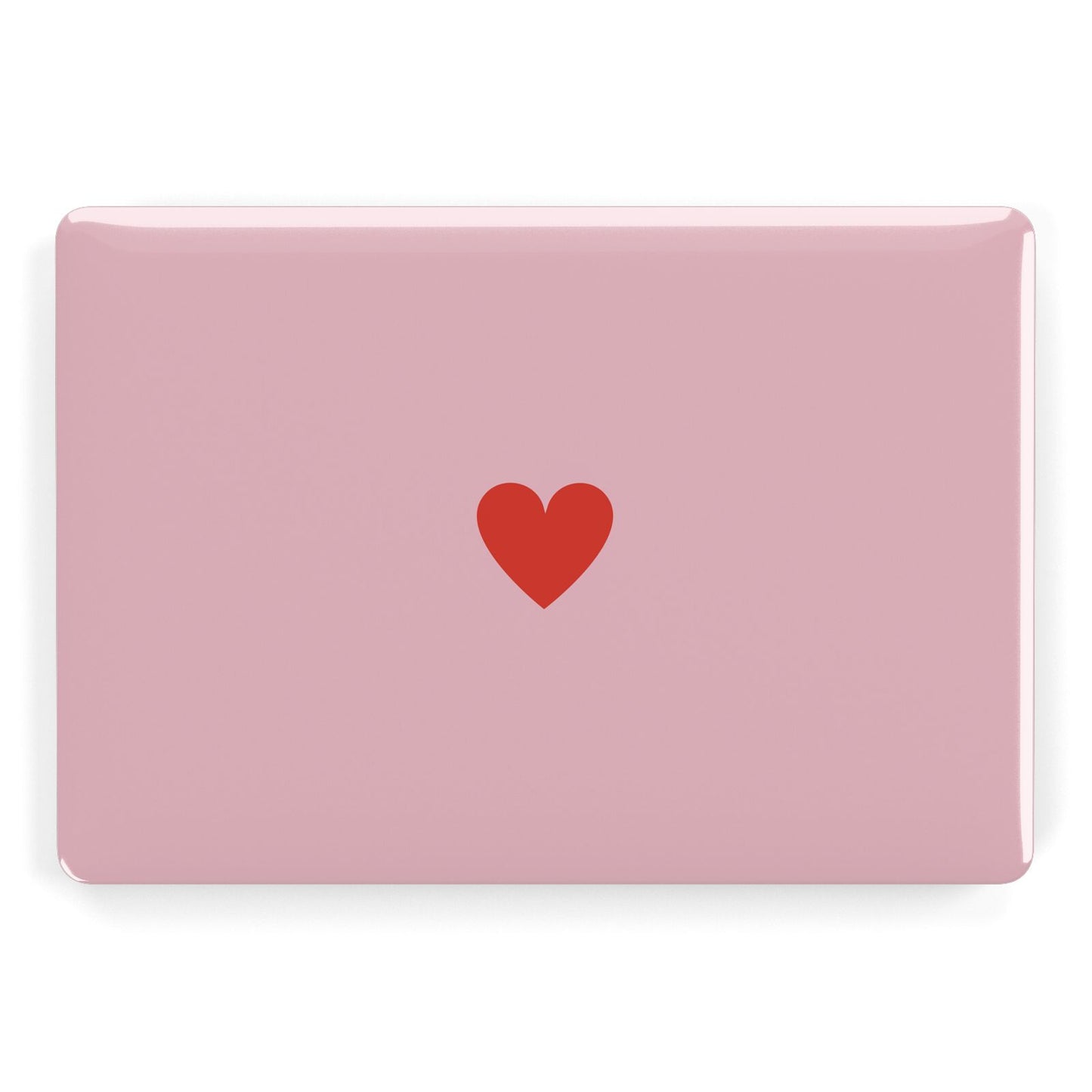 Red Heart Apple MacBook Case