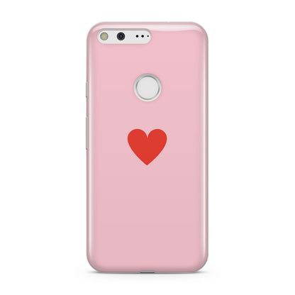 Red Heart Google Pixel Case