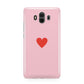 Red Heart Huawei Mate 10 Protective Phone Case