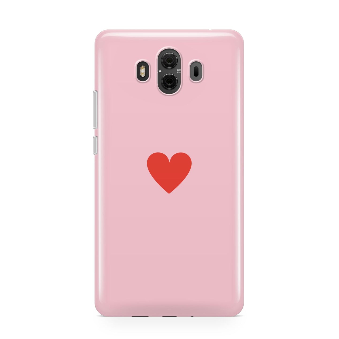 Red Heart Huawei Mate 10 Protective Phone Case