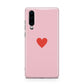 Red Heart Huawei P30 Phone Case