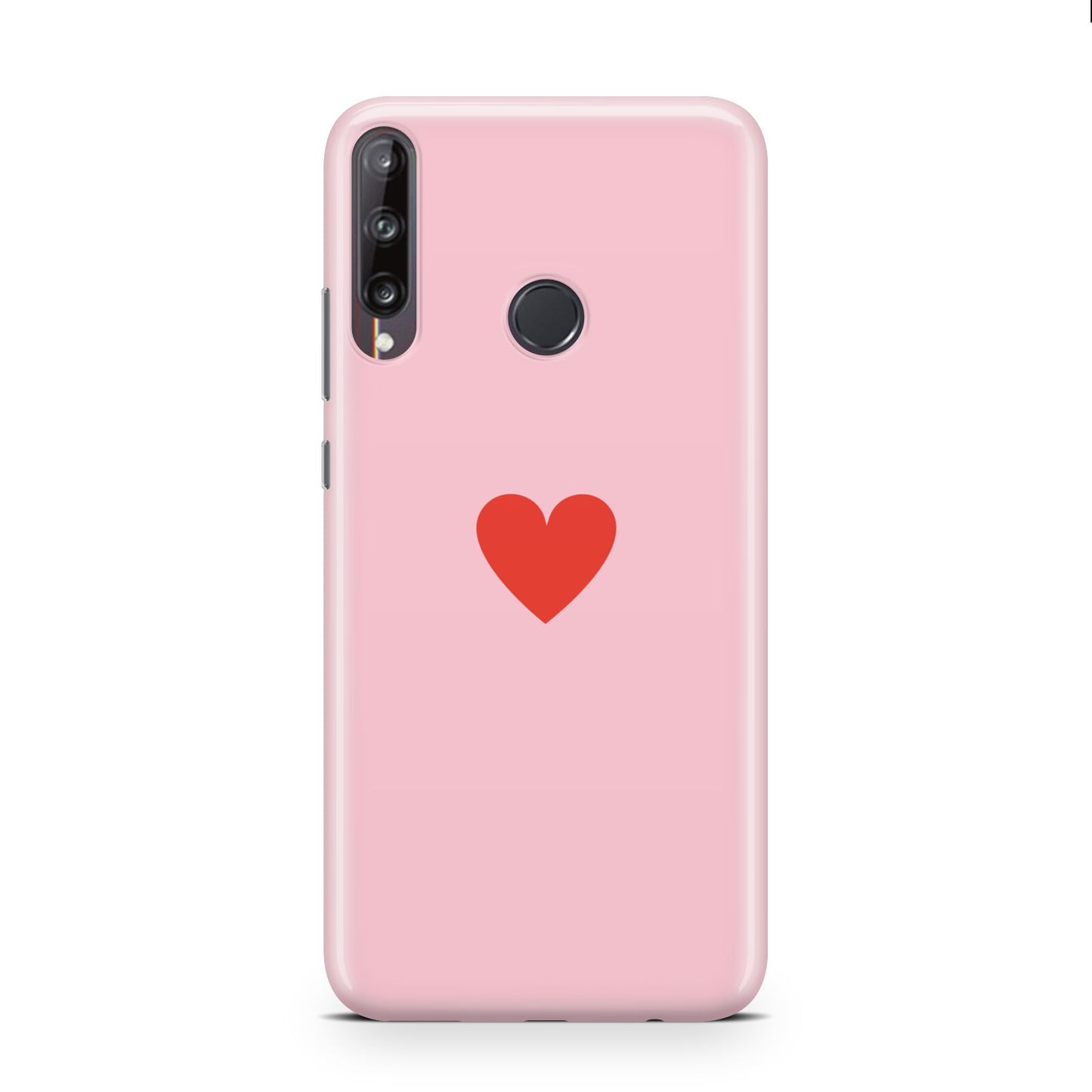 Red Heart Huawei P40 Lite E Phone Case