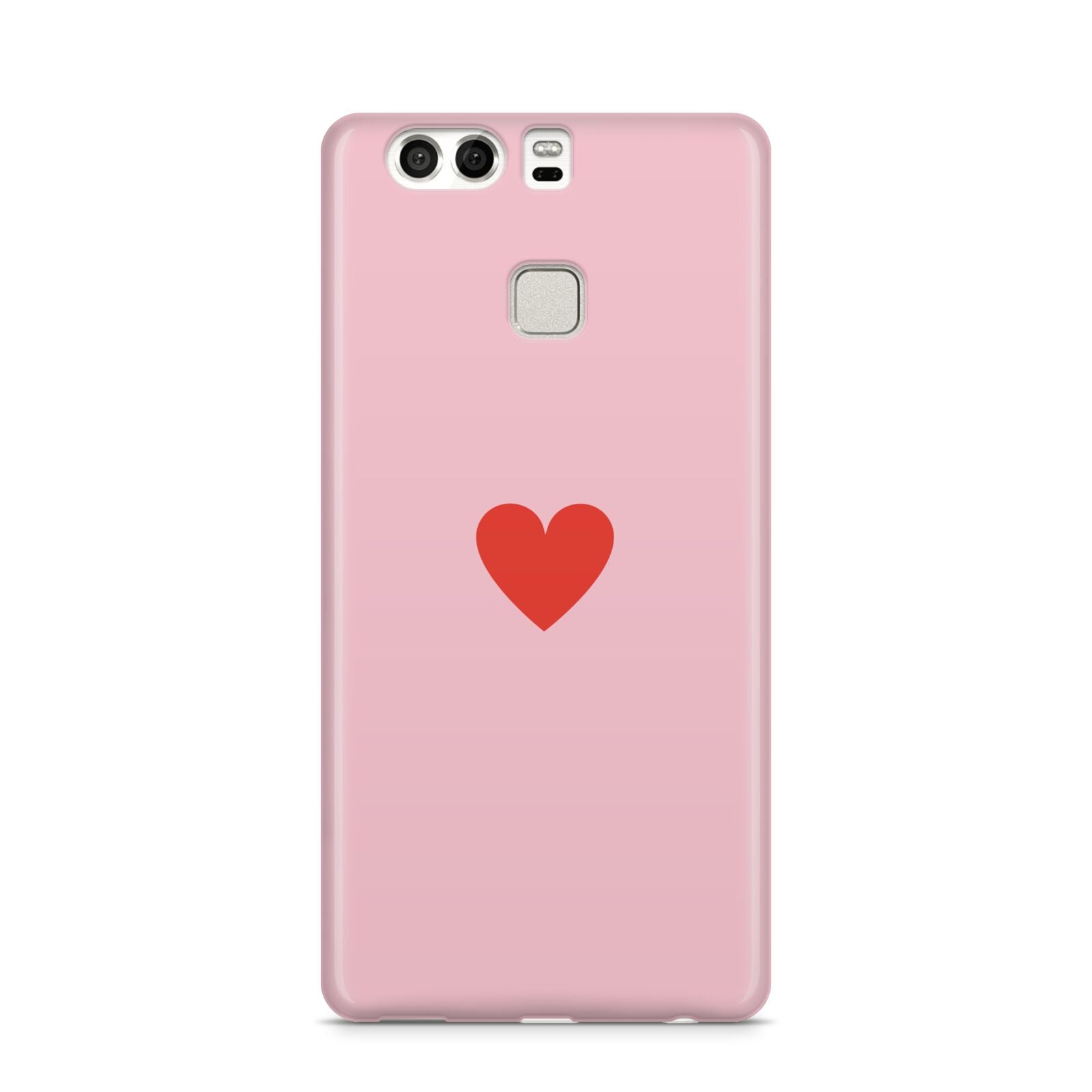 Red Heart Huawei P9 Case