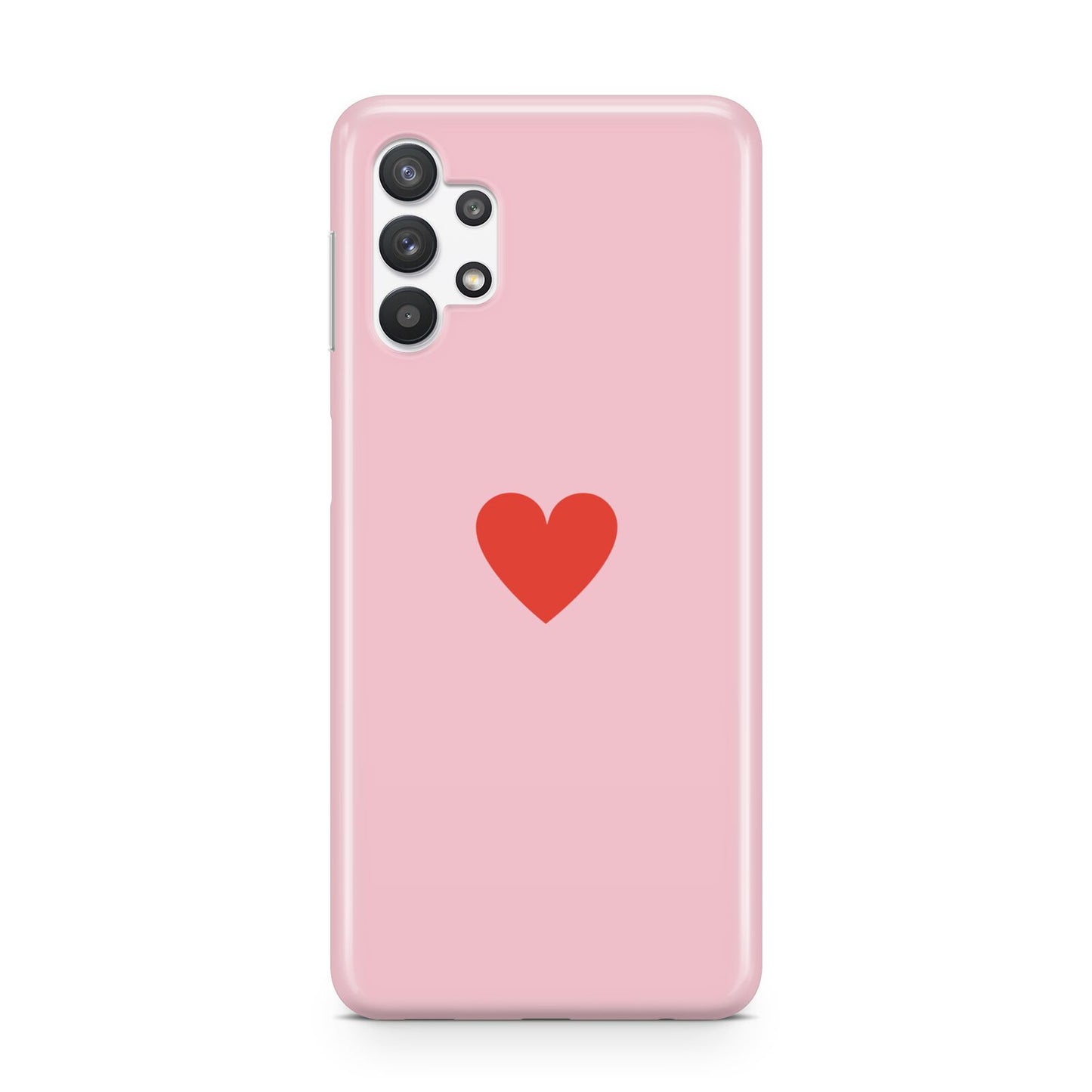 Red Heart Samsung A32 5G Case