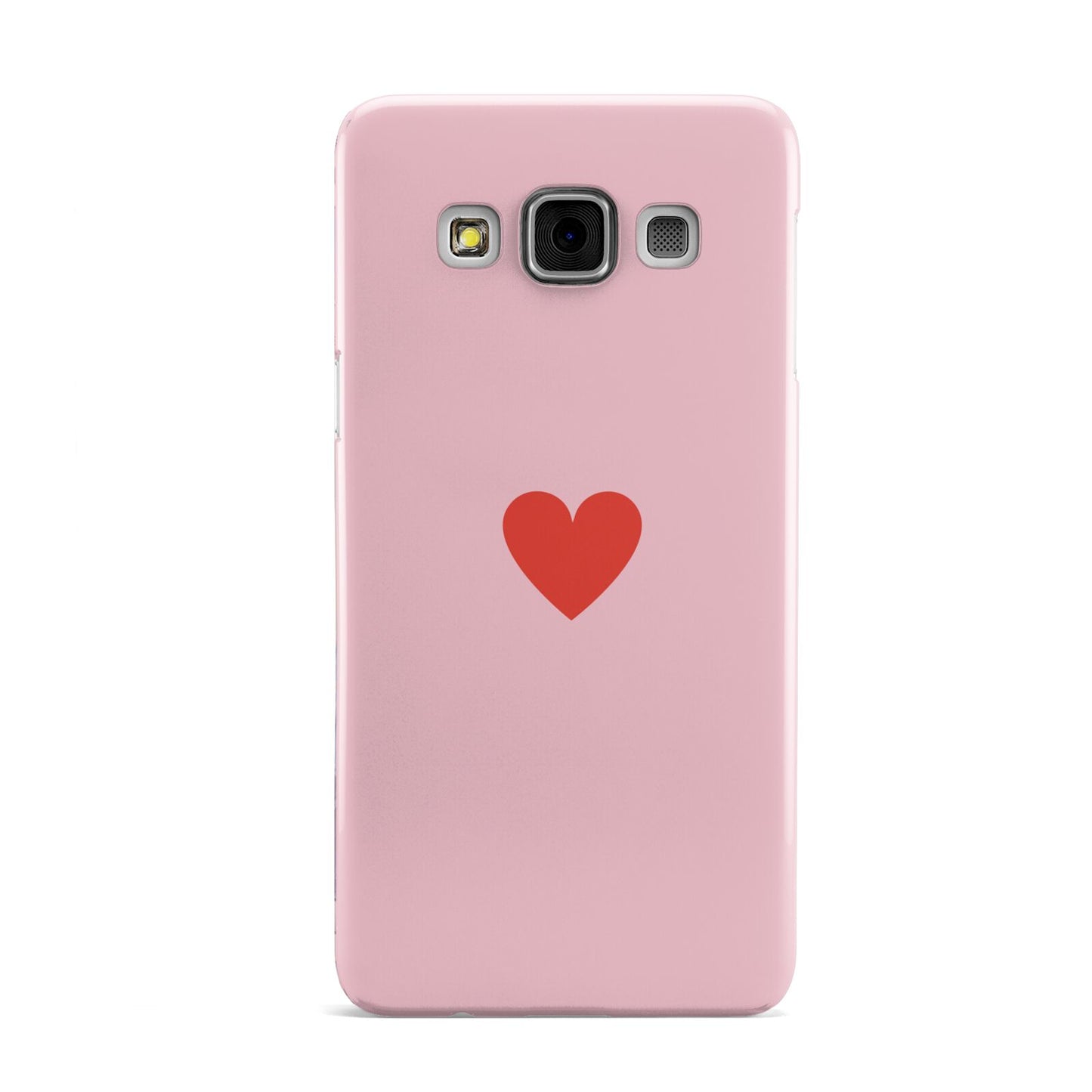 Red Heart Samsung Galaxy A3 Case