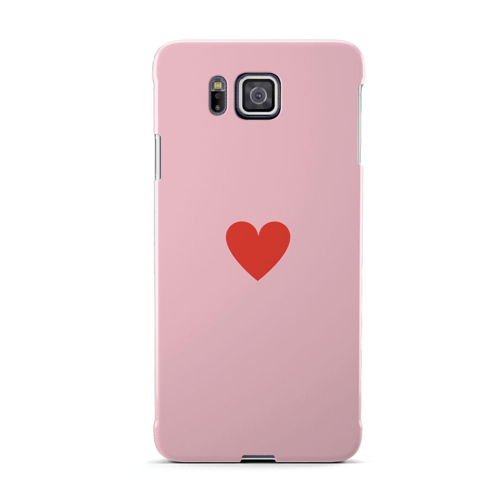 Red Heart Samsung Galaxy Alpha Case