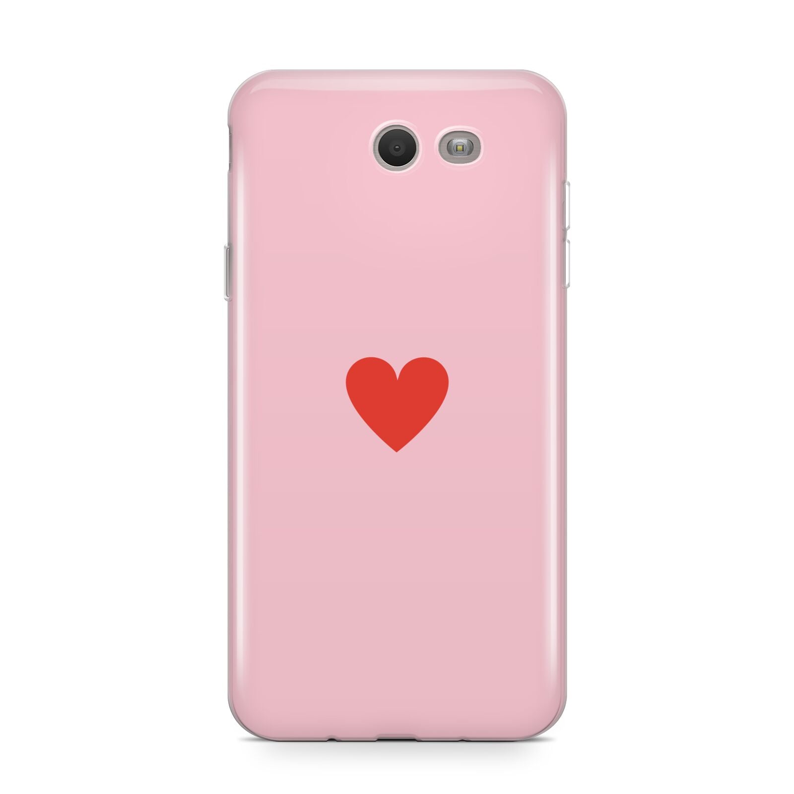 Red Heart Samsung Galaxy J7 2017 Case