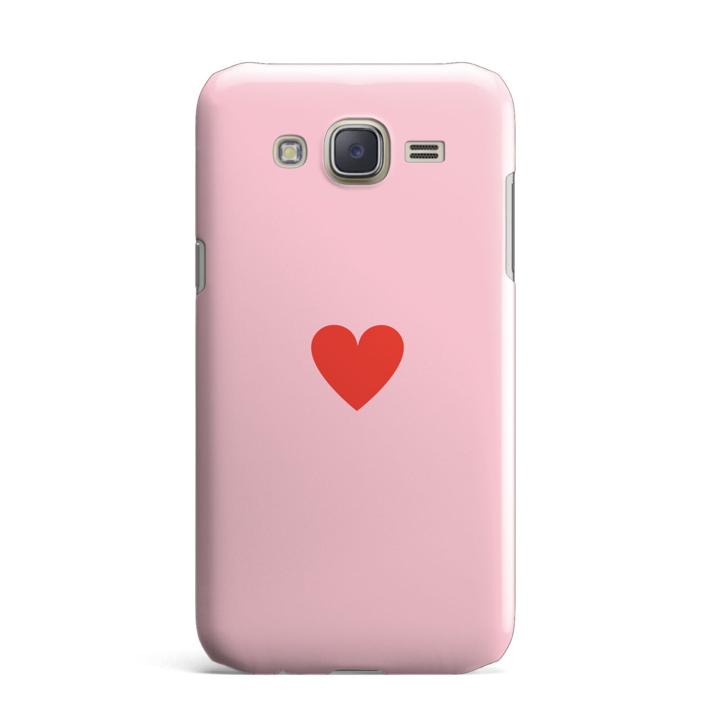 Red Heart Samsung Galaxy J7 Case