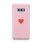 Red Heart Samsung Galaxy S10E Case