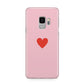 Red Heart Samsung Galaxy S9 Case