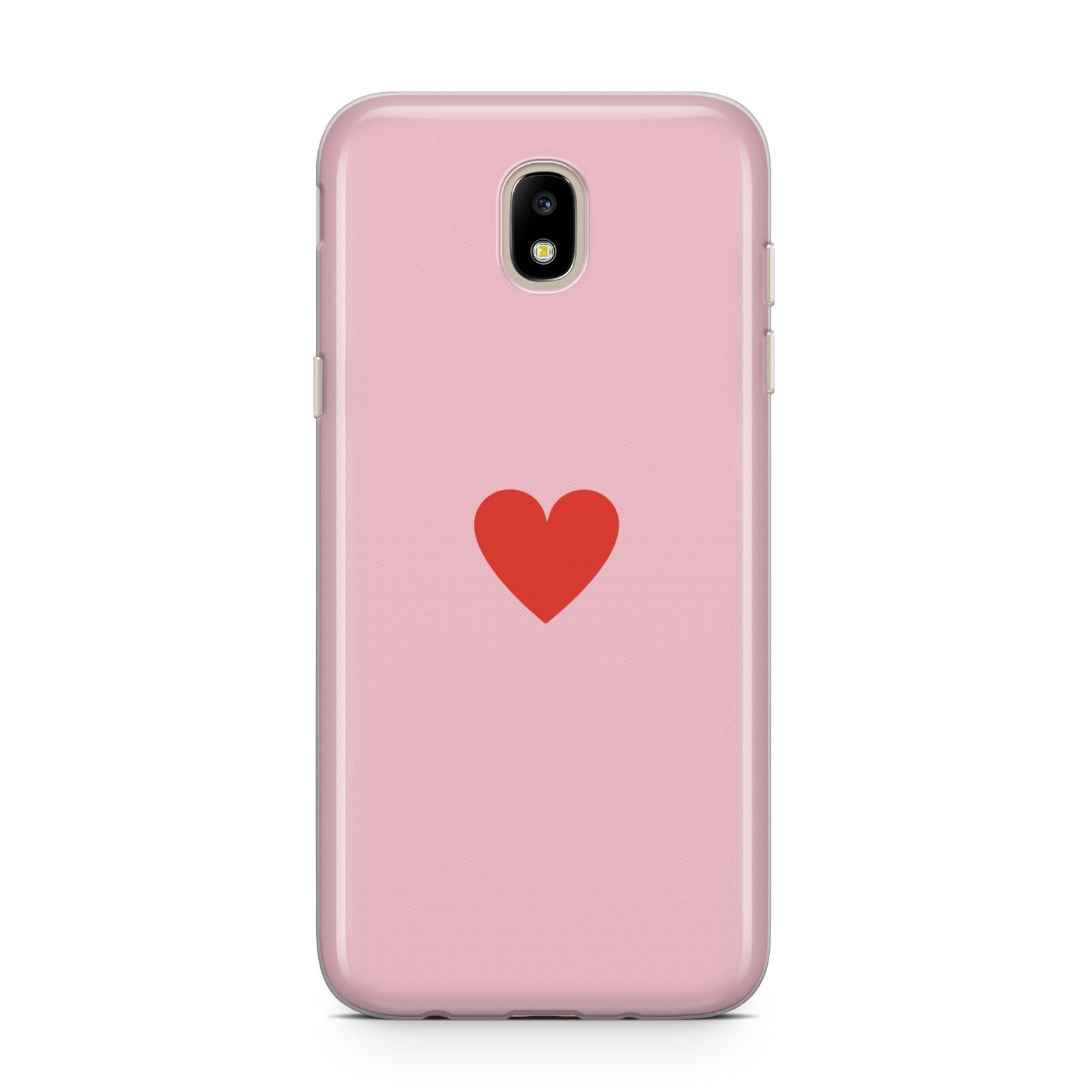 Red Heart Samsung J5 2017 Case