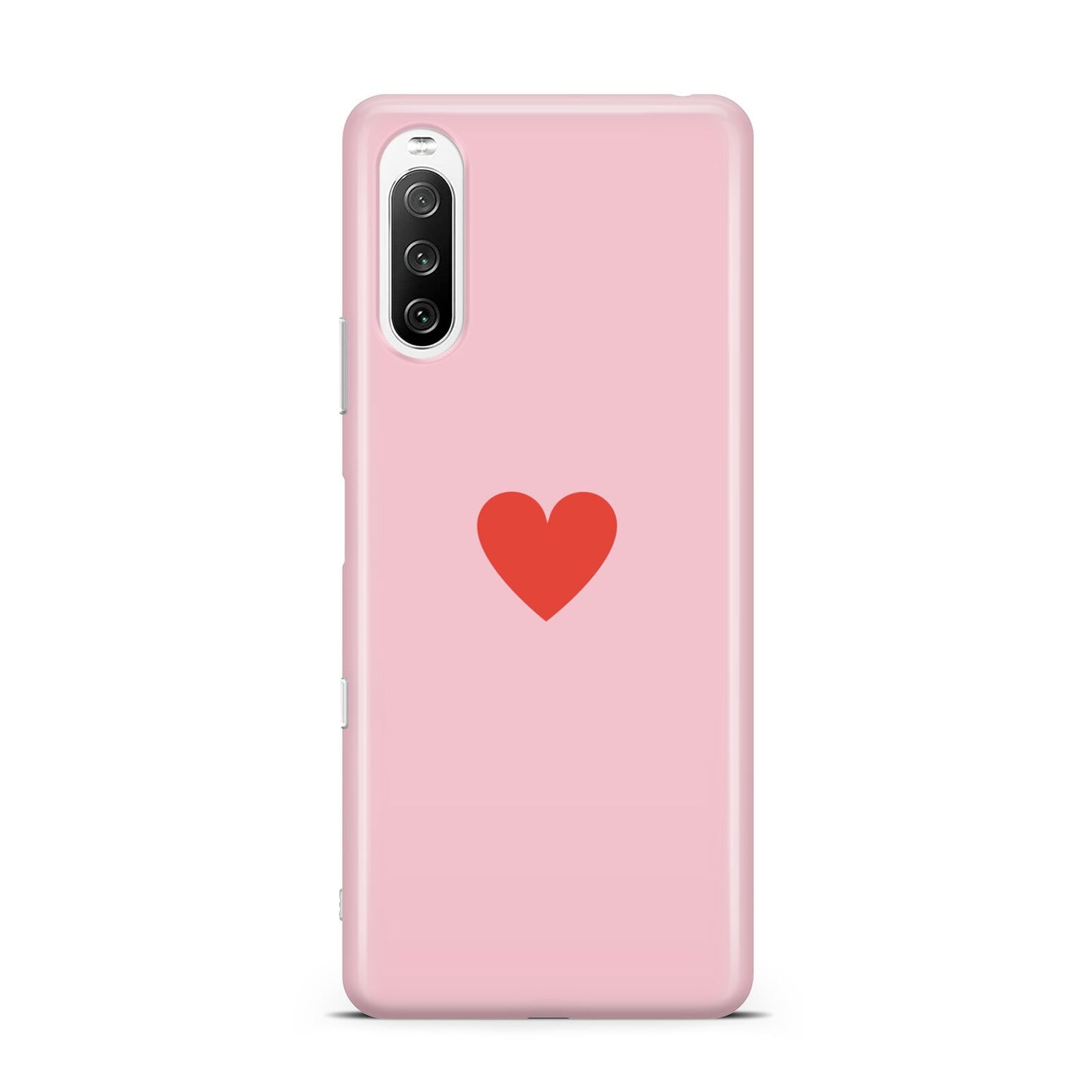 Red Heart Sony Xperia 10 III Case