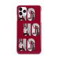 Red Ho Ho Ho Photo Upload Christmas iPhone 11 Pro Max 3D Snap Case