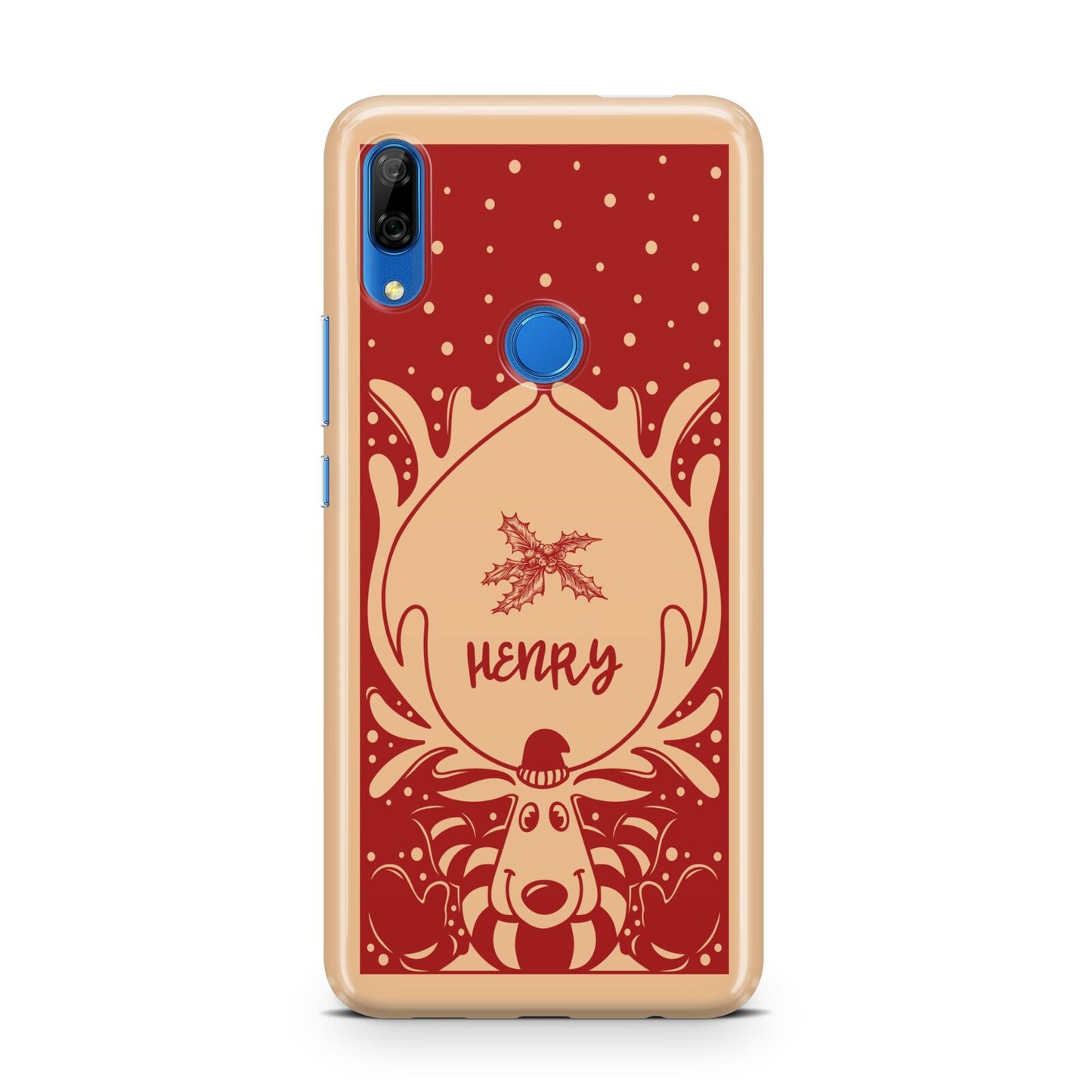 Red Personalised Rudolph Huawei P Smart Z