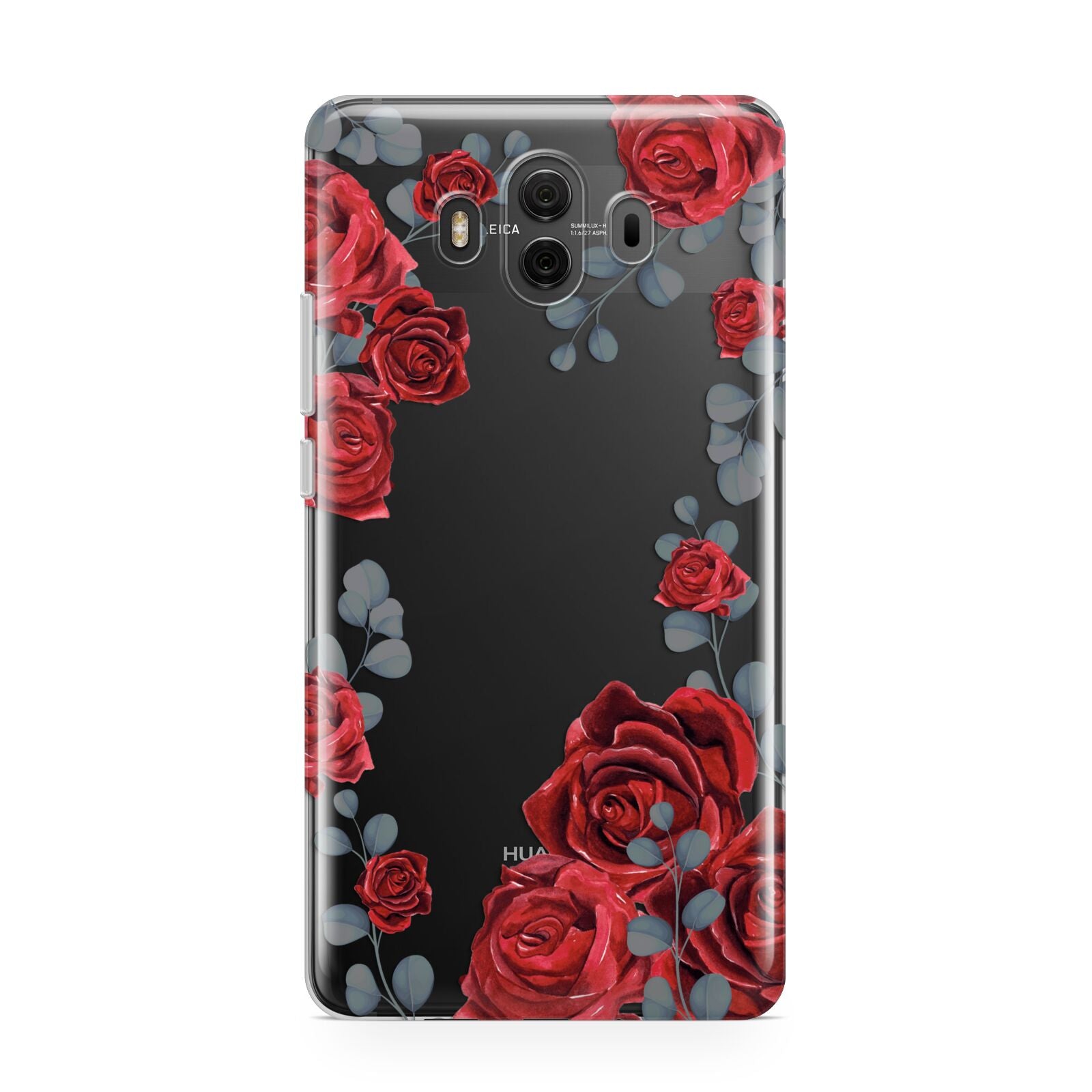 Red Roses Huawei Mate 10 Protective Phone Case