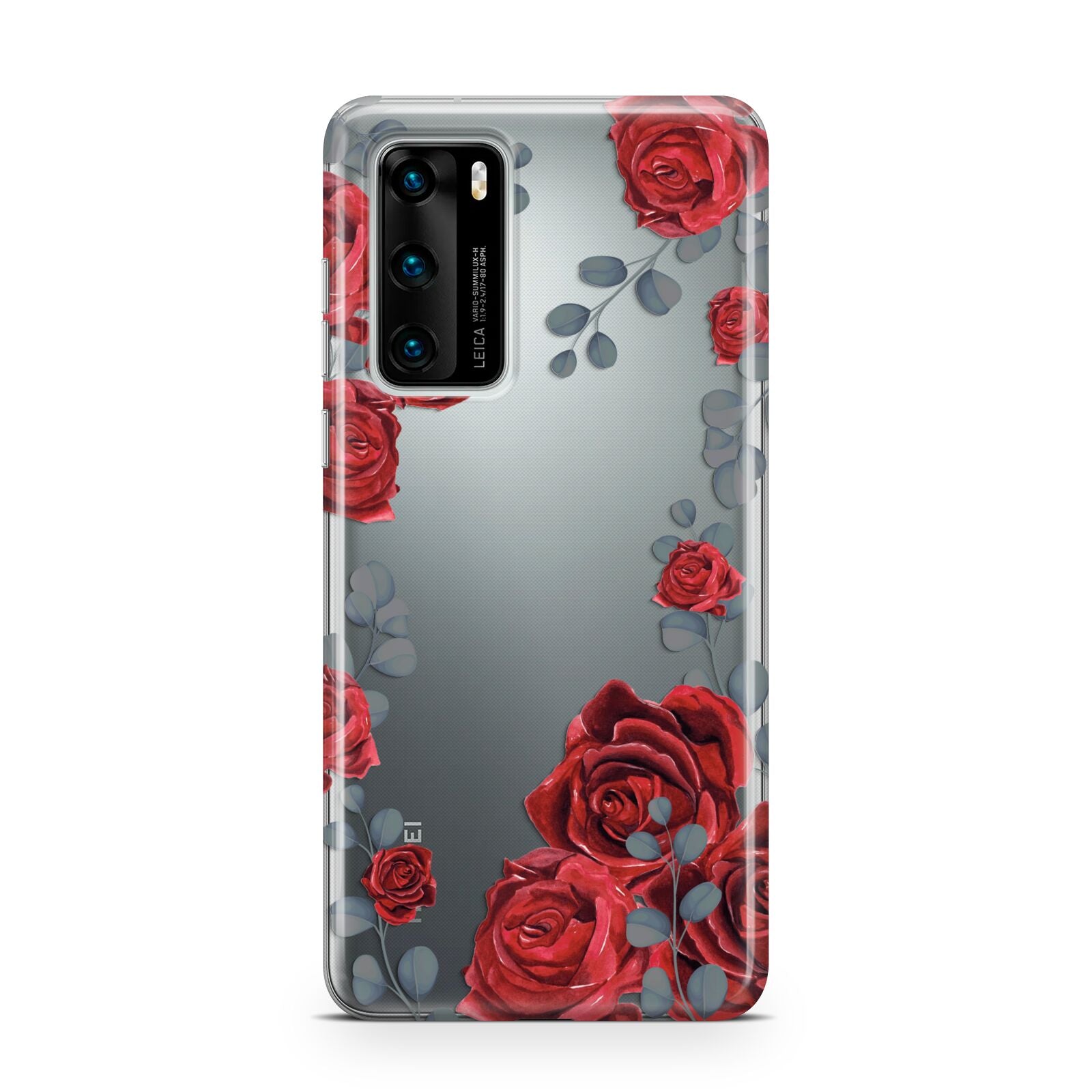 Red Roses Huawei P40 Phone Case