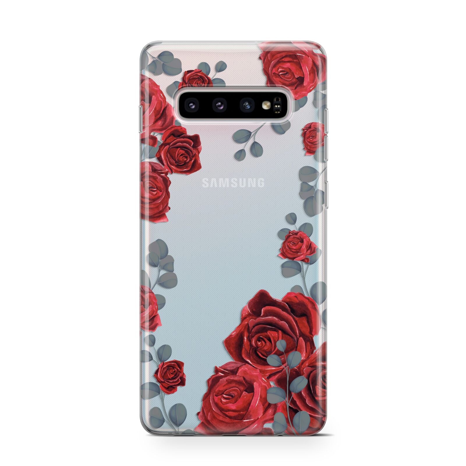 Red Roses Protective Samsung Galaxy Case