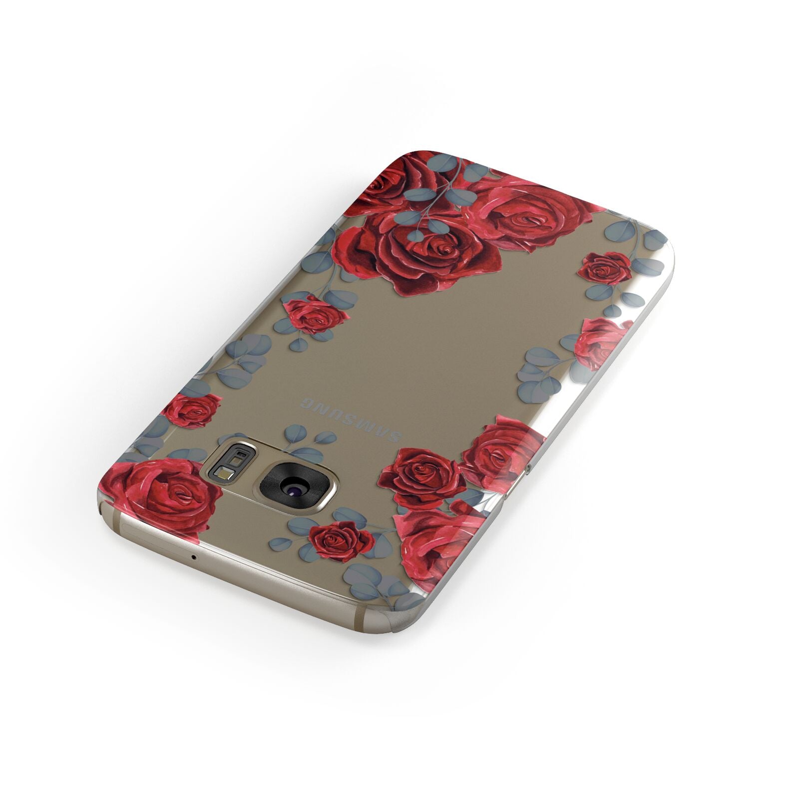 Red Roses Samsung Galaxy Case Front Close Up