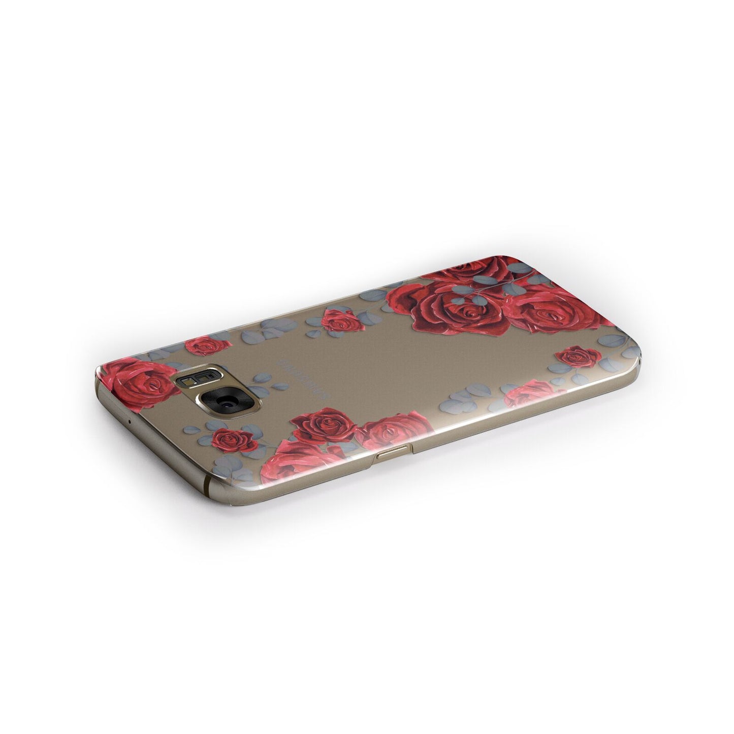 Red Roses Samsung Galaxy Case Side Close Up