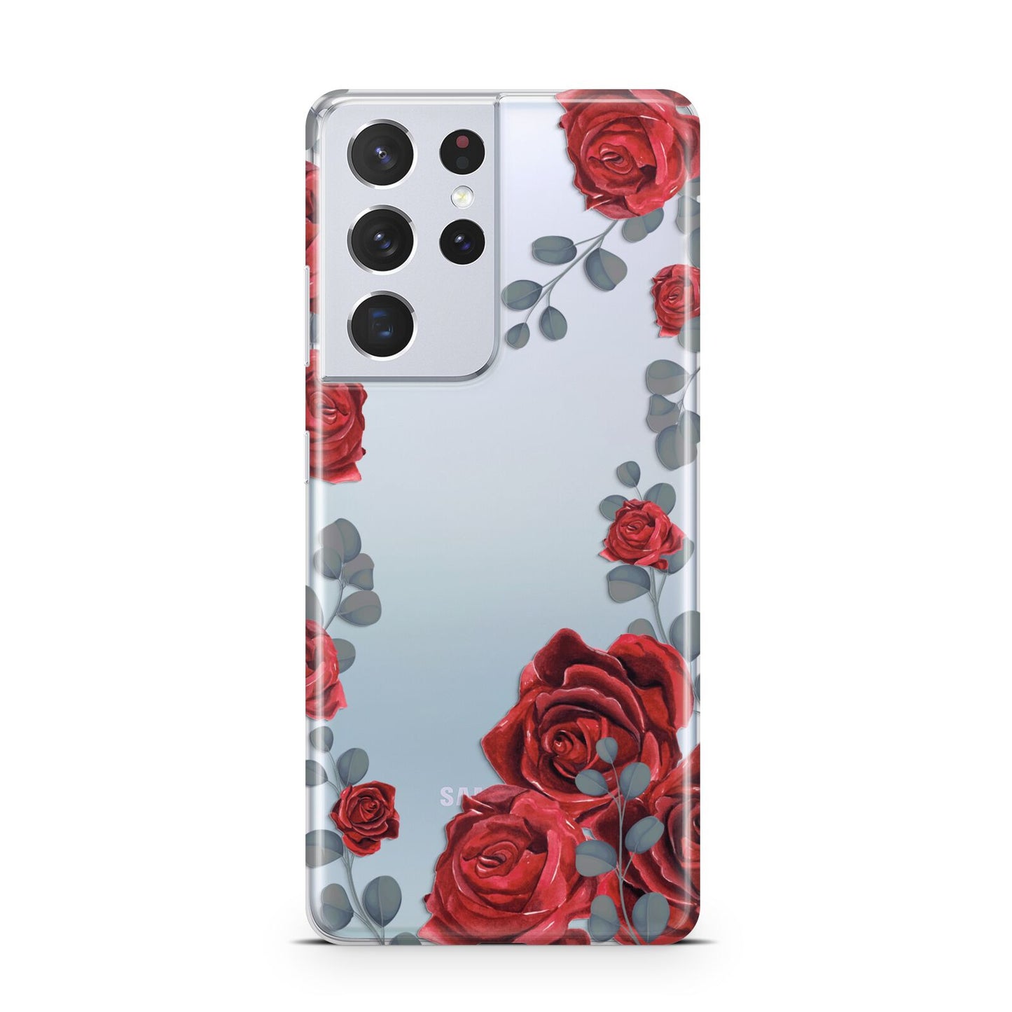 Red Roses Samsung S21 Ultra Case