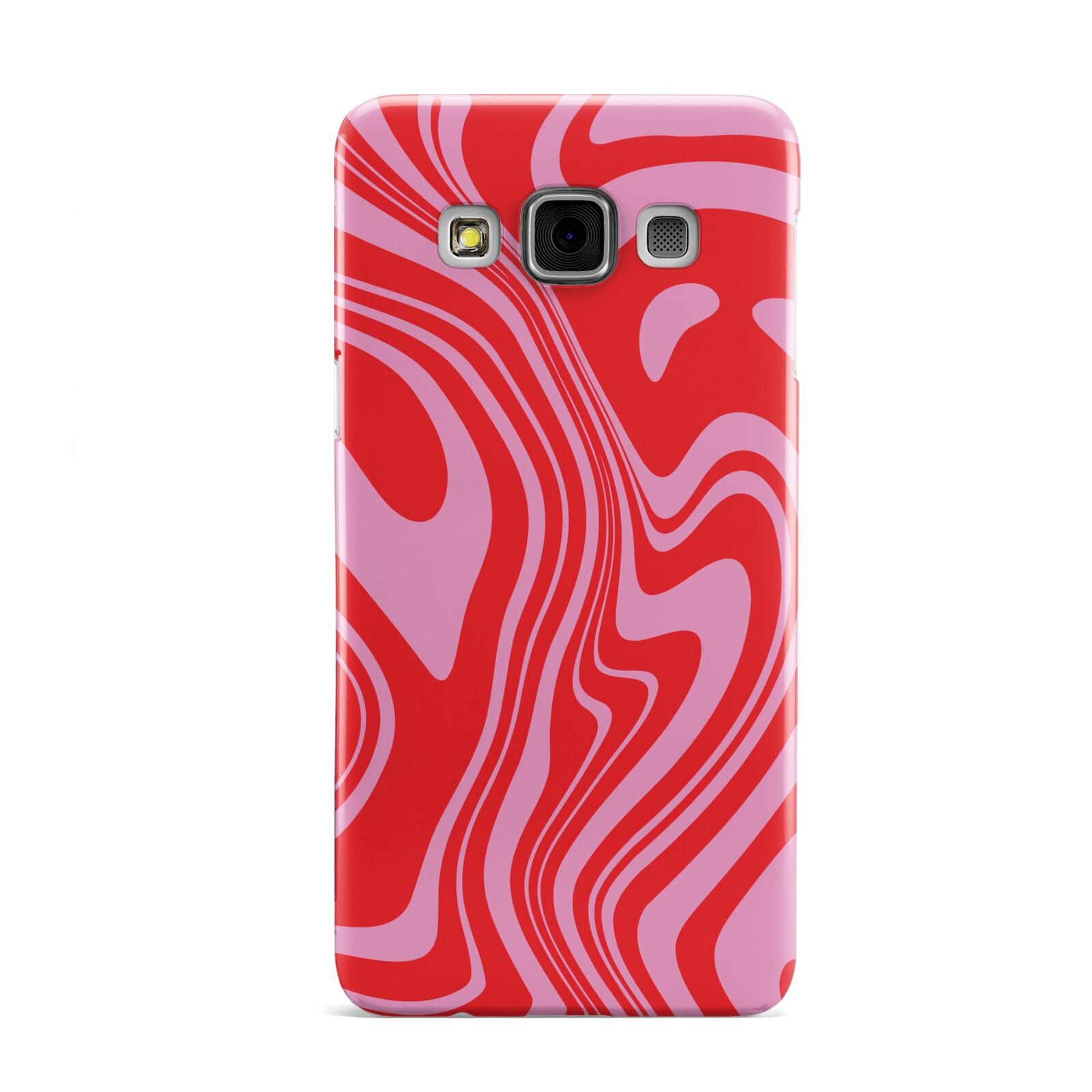 Red Swirl Samsung Galaxy A3 Case