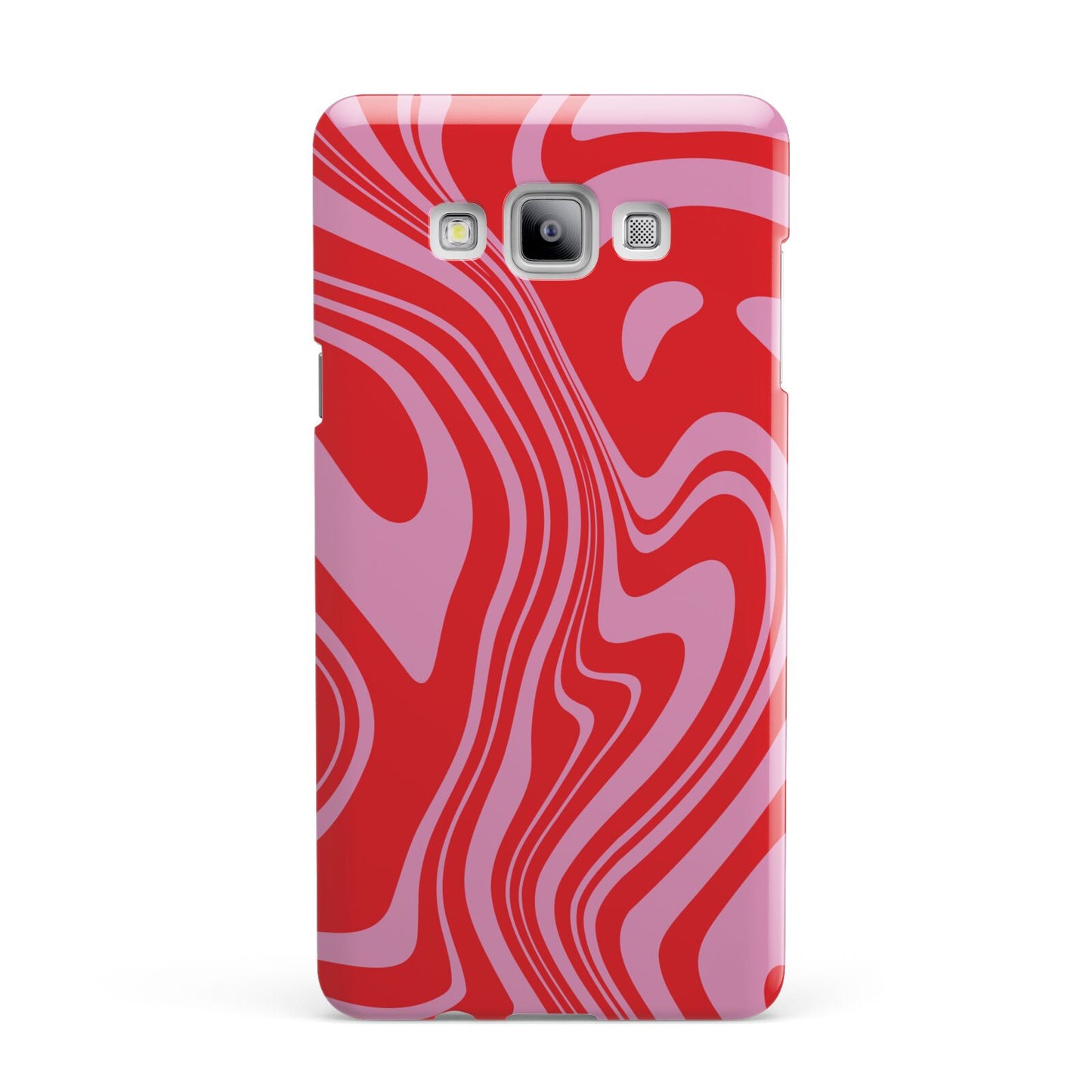 Red Swirl Samsung Galaxy A7 2015 Case