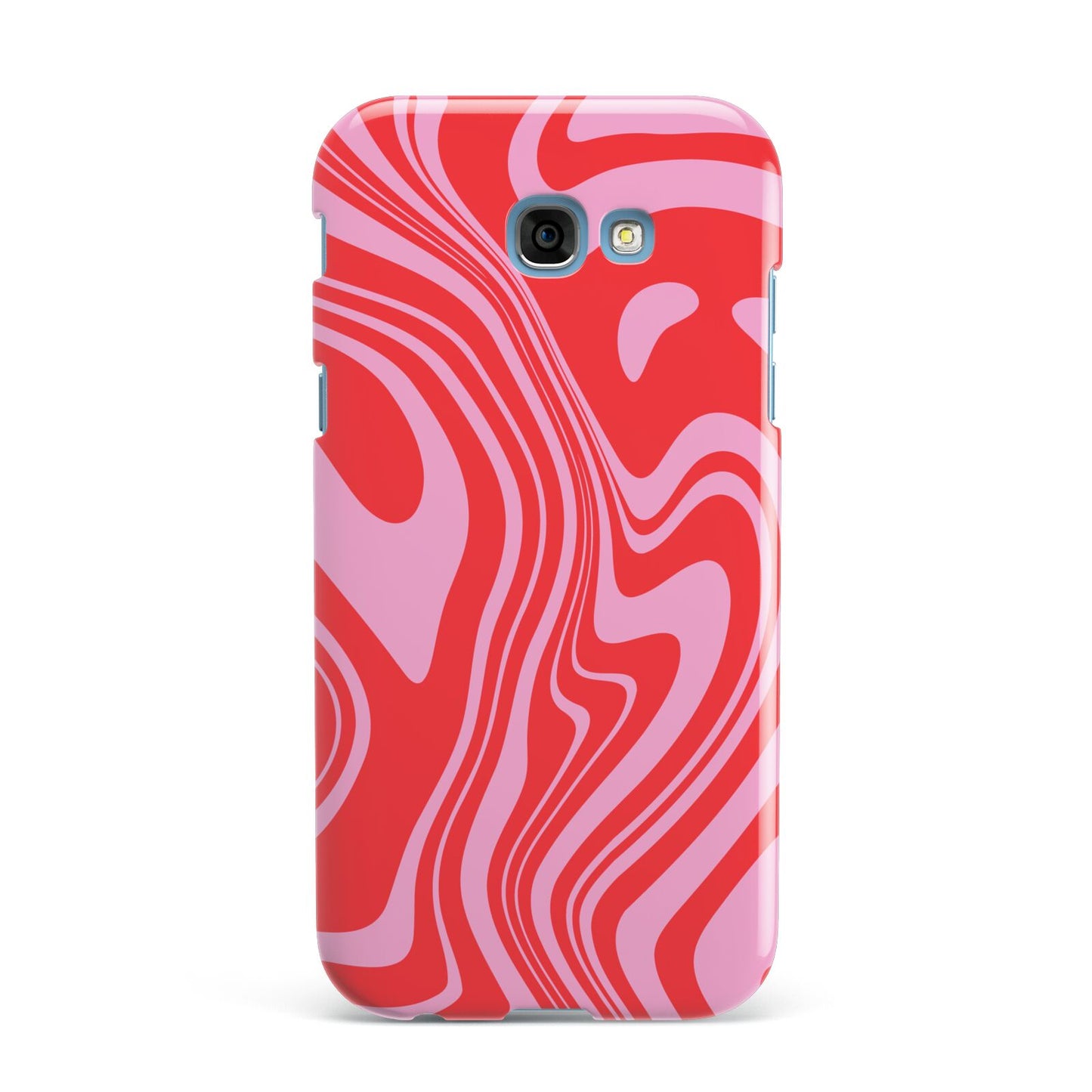 Red Swirl Samsung Galaxy A7 2017 Case