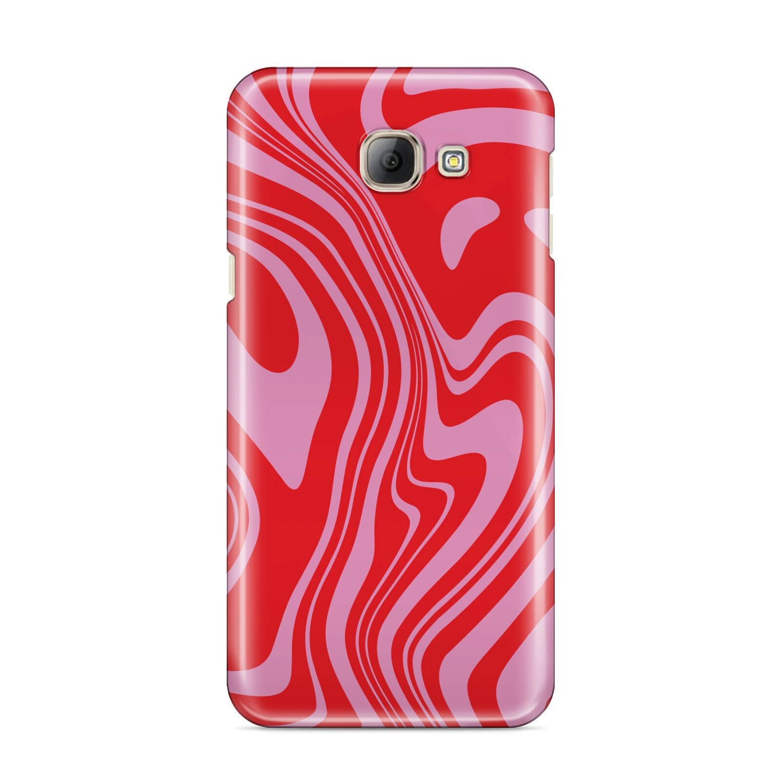 Red Swirl Samsung Galaxy A8 2016 Case