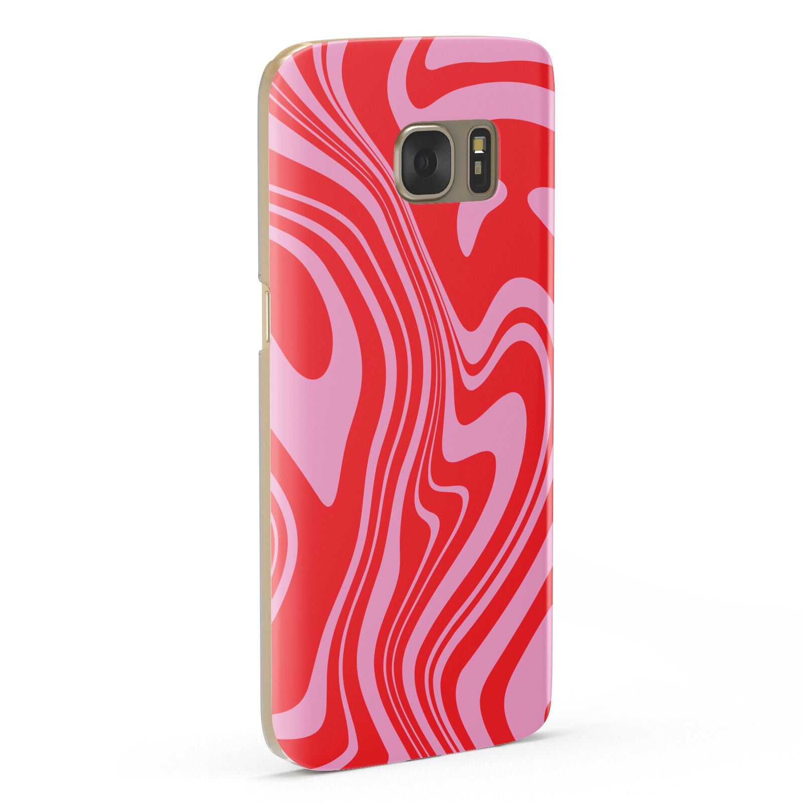 Red Swirl Samsung Galaxy Case Fourty Five Degrees