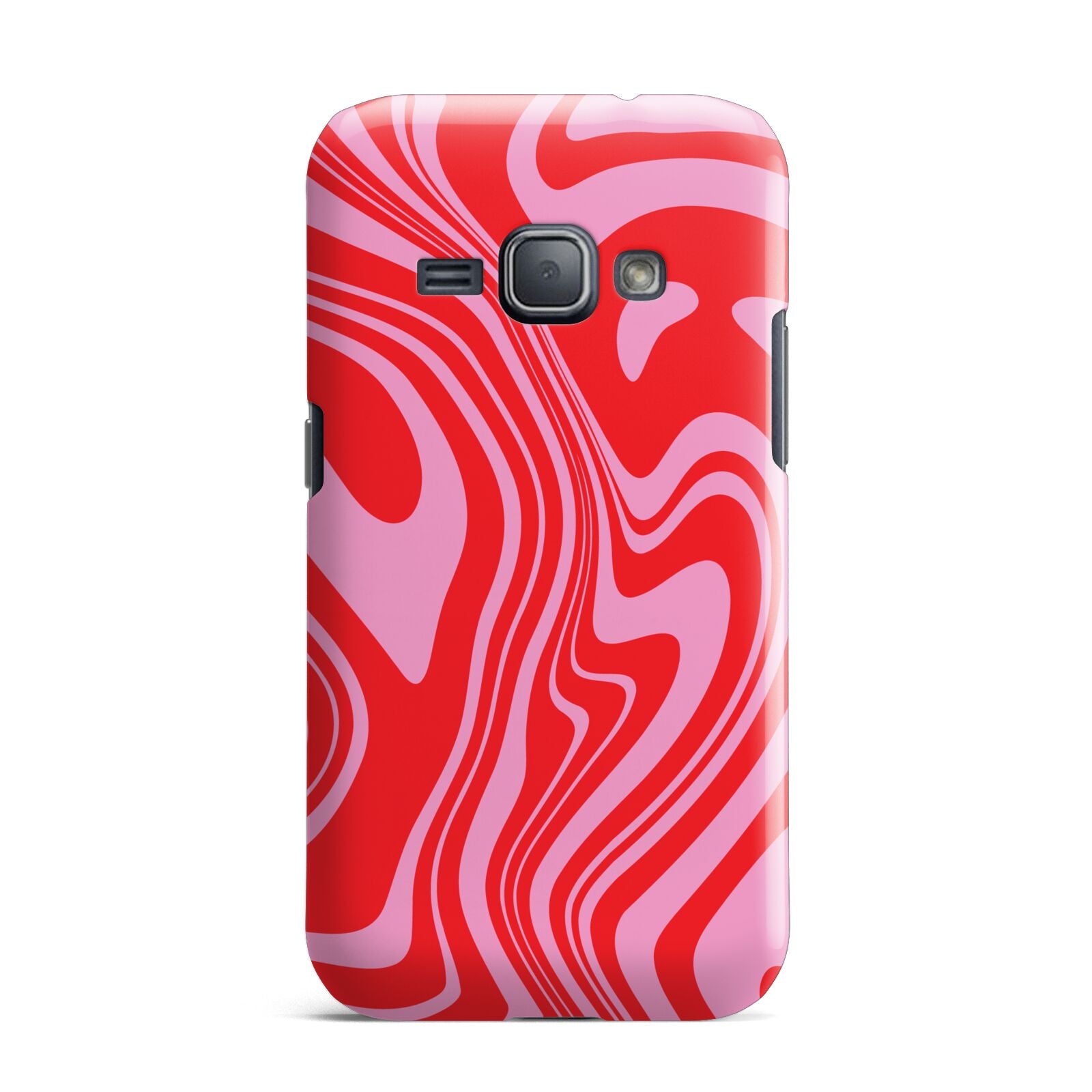 Red Swirl Samsung Galaxy J1 2016 Case